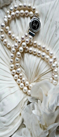 Chanel pearl silver necklace | LBV ♥✤ <3<3