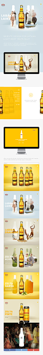 Zelta Beer website by 国外WEB灵感 - UE设计平台-网页设计，设计交流，界面设计，酷站欣赏