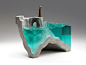 孤独的大海 | 设计师：玻璃艺术家Ben Young... 来自Photoshop大师 - 微博