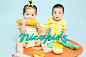 两只奶黄包龙凤双胞胎噢！你哭我笑好欢乐～#NICObaby系列# 杭州店客片