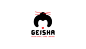 Geisha 艺伎寿司店餐饮logo设计-上海餐饮VI设计公司1-白底logo