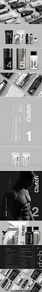 Clutch packaging. Forget the package give me this 6 pack (LOL) curated by Packaging Diva PD created via http://sociodesign.co.uk/clutch-bodyshop/: 