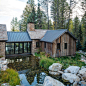 fishcreek树林- 怀俄明州杰克逊的小客栈景观Tiny Guest Cottage in Jackson, Wyoming by Verdone Landscape Architects-mooool设计