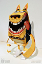 Yellow Dog – Paper Toy | 视觉中国