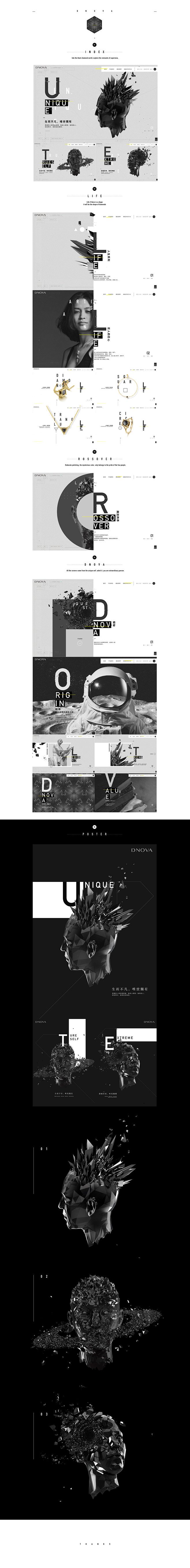 D n o v a on Behance