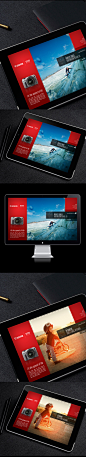 Canon EOS-M / Campaign Microsite on Behance