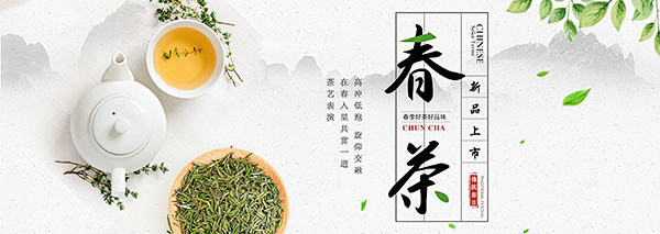 绿茶茶叶促销