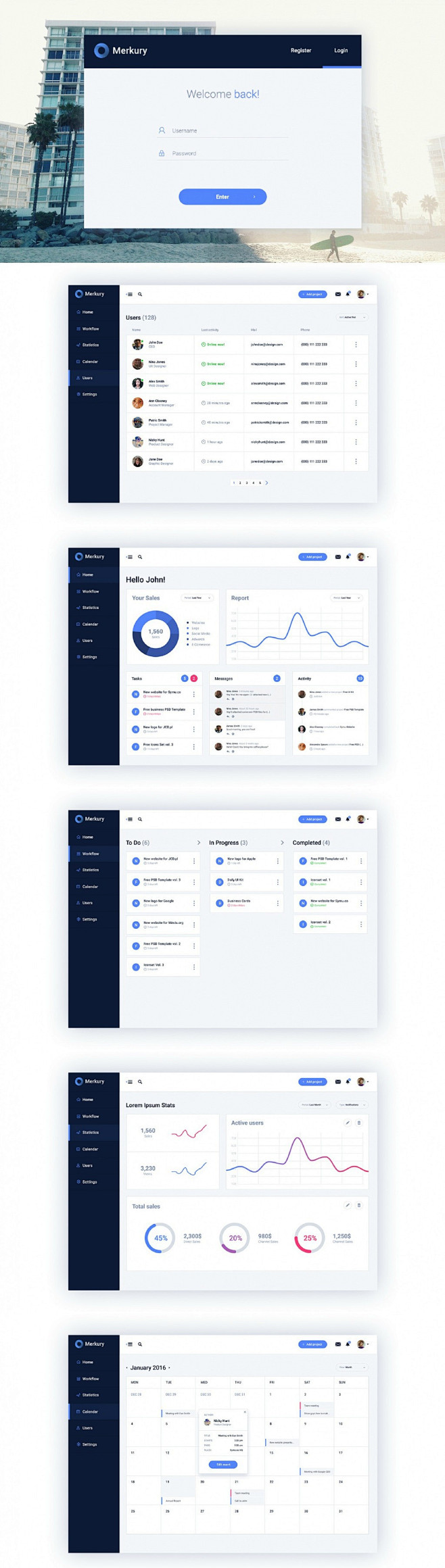 【超赞福利！精选九套 Dashboard...