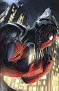 Spider-Man and Venom #蜘蛛侠#与#毒液#