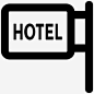 挂板酒店粗体线条图标图标_88ICON https://88icon.com 挂板 酒店粗体线条图标