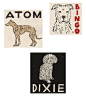 Isle of Dogs Graphic Elements : Graphic design elements and visual research for Wes Anderson’s stop-animation film, Isle of Dogs. As a part of the graphic department led by Erica Dorn, I designed some of the graphics especially for Japanese typography and