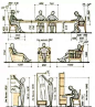 经典人体工程学尺寸和常规家具桌椅尺寸参考 ​​​​