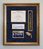 Graduation tassels, diploma and photos make an exceptional gift for the student in your family.: 