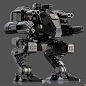 Internecion Prototype 05, Garreth Jackson : Mecha / Mech concept design.