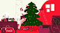 Coca Cola Xmas Cards : christmas season its around the corner and with it the invitation of le cube studio to work with them on this funny groups of animated spots for cocacola brazil. My work was to create the concept art and do some share art direction 