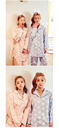 잠든 모습도 예쁜 pajama ops by 츄(chuu) : 남친 잠옷인 듯, 박시한 핏의미키 홈웨어 원피스♡#睡衣
