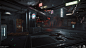 Star Citizen - Echo Eleven Lighting (Star Marine), Ashley McKenzie : The Kowloon city inspiration for this level allowed us to experiment with the lighting on this map. We were able to break away from our usual temperature based lighting and add a bit of 