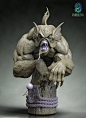 No Fishing Allowed, Henning Doose : Sculpted in Z-Brush / Rendered with Key Shot