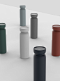 MIRU: Salt and Pepper Mill : Miru (Japanese ; MILL) is a pair of Salt and Pepper Mills. Miru is characterized by strong yet simple lines and remains focused on the form and function of the design. The mill is a modern interpretation of the traditional sal