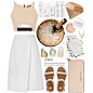 A fashion look from July 2015 featuring crop top, white skirt and fitflop shoes. Browse and shop related looks.