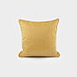 样板房沙发靠包靠垫抱枕软装黄色肌理暗纹抱枕现代简约北欧极简