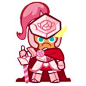 Knight Cookie Rose Armor