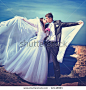 Series. newlyweds - stock photo