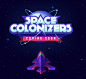 Space Colonizers by Juan Casini, via Behance