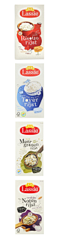 Lassie Rice, packaging by Proud Design, Amsterdam: 