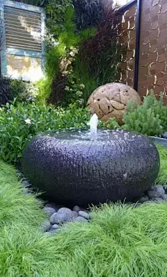 天涯*采集到水景——跌水