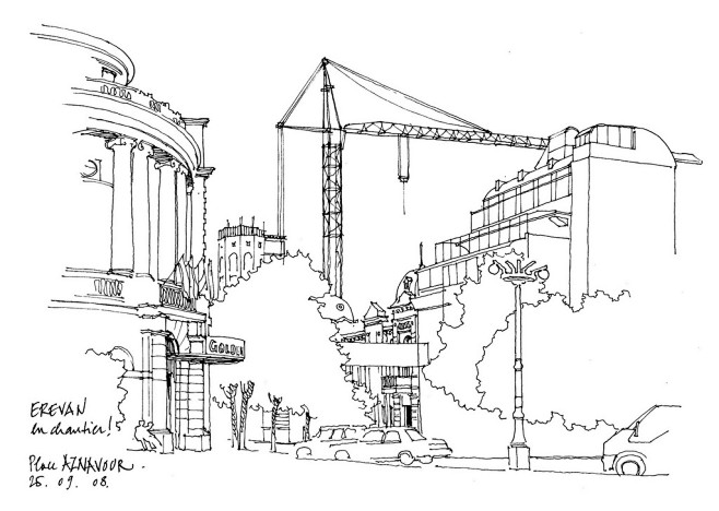 国外大师建筑手绘 素描 速写 绘画 (5...