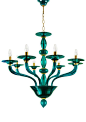 MURANO CHANDELIER TIFFANY in from Villaverde: 