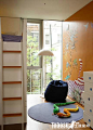 儿童房设计效果示意图—土拨鼠装饰设计门户