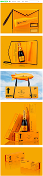 veuve clicquot凯歌香槟与5.5 designstudio工作 设计圈 展示 三鹰堂-Powered by thinkdo3 #包装#