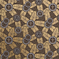 Art Deco Style Wallpaper | Electrum Oasis | Bradbury & Bradbury