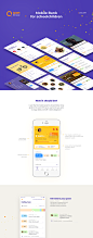 Qiwi — Mobile Bank for schoolchildren. Concept on Behance