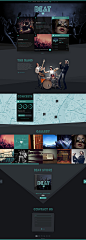 Beat – One-Page HTML5 Music & Band Template