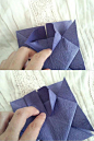 diy手工教程：纸花球的折法 (6)