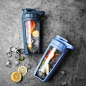 Protein Shaker Water Bottle : Drinkware Type: Water Bottles Activity: Gym, Yoga, Fitness, Pilates, Hiking, Running, Biking Water Flowing Method: Straw Type Material: Plastic Plastic Type: Tritan Applicable People: Adults Shape: Handgrip Certification: EEC