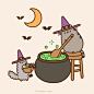 Halloween is coming soon!!<br/>My first book is, too! #色彩# #素材# #GIF#