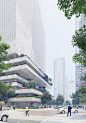 前海数据中心，深圳 / Mecanoo Architecten : 城市中的像素灯塔