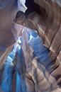  羚羊峡谷，亚利桑那州，美国。