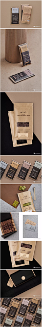 【MOJO CACAO巧克力品牌包装设计】

这些品牌的包装设计这么好看，怎能错过呢~