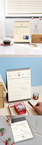 The 2016 Desk Scheduler is a simple and useful addition to your office desk. It includes a total of 32 pages and when displayed, it has a monthly scheduler on one side and a calendar on the other. It even has an Out of Office sign to let your co-workers k