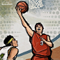 漫画篮球体育比赛源文件