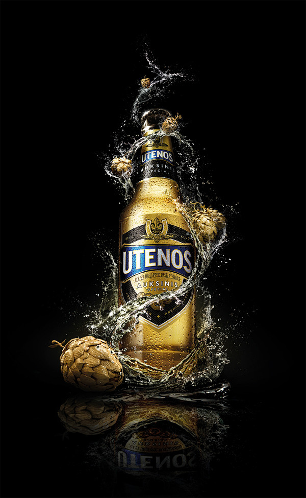 "Utenos" beer on Beh...