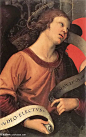 天使(巴隆茨祭坛画局部) - angel (fragment of the baronci altarpiece) #油画# #文物#
