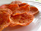 Pepperoni Chips:  My low-carb crunchy snack.  Great with Ranch Dip!