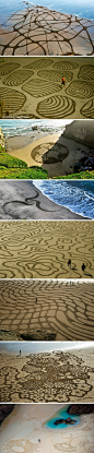 视觉同盟：沙滩上的艺术——短暂却深刻的美