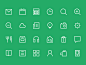 Thin Icon set